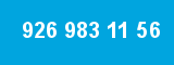 926 983 11 56